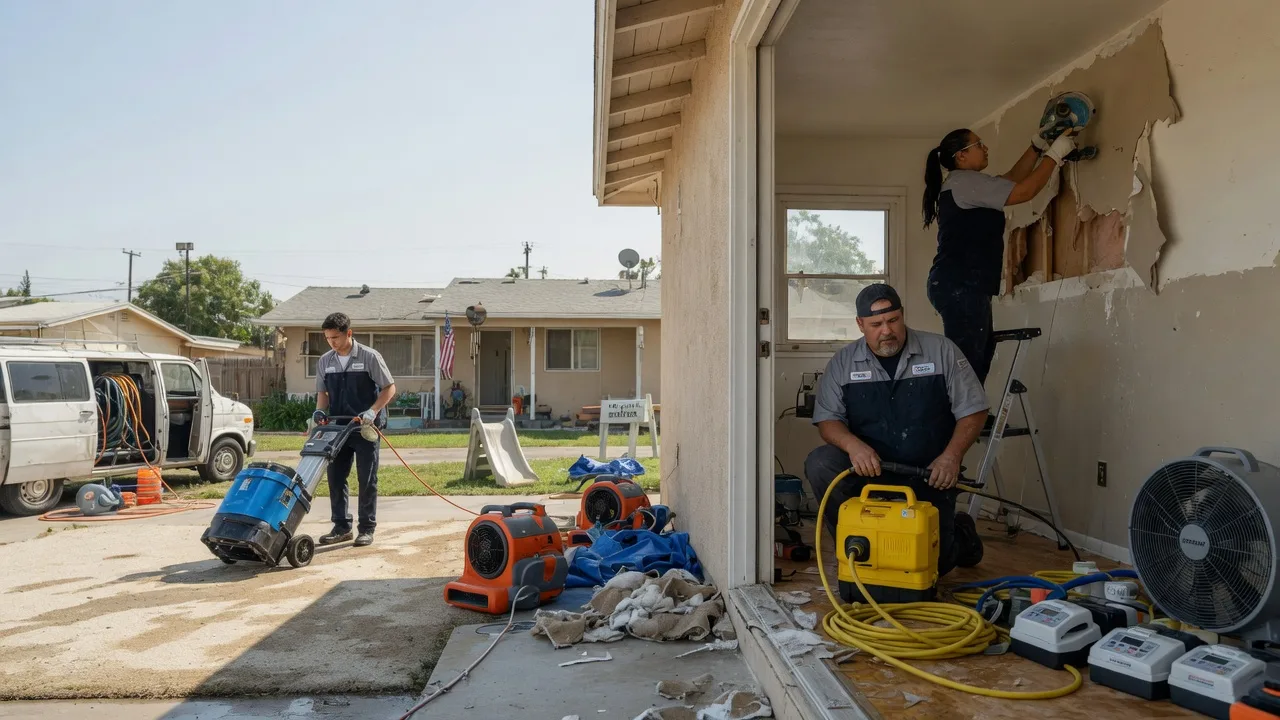 Water Damage Restoration in Egypt, TX near me